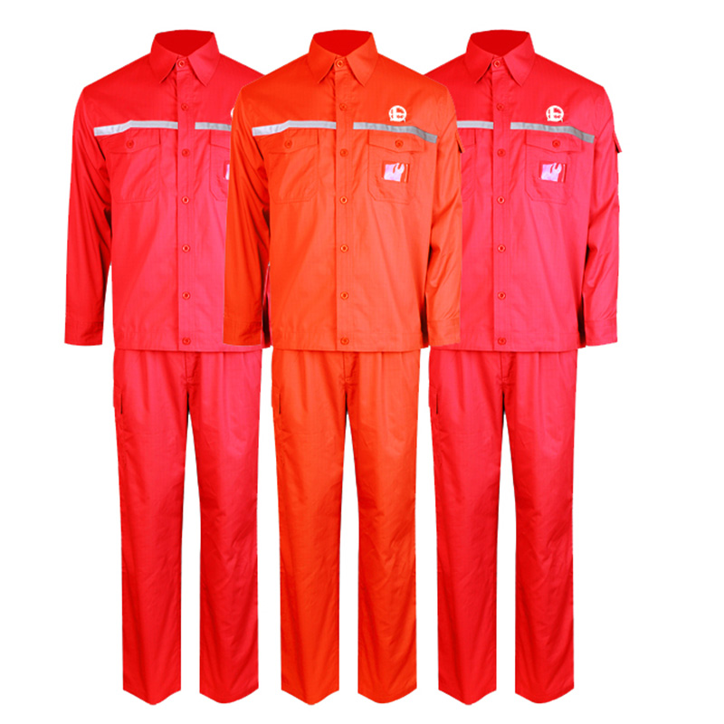 優(yōu)普泰夏季茄克長袖套裝防靜電服圖片3