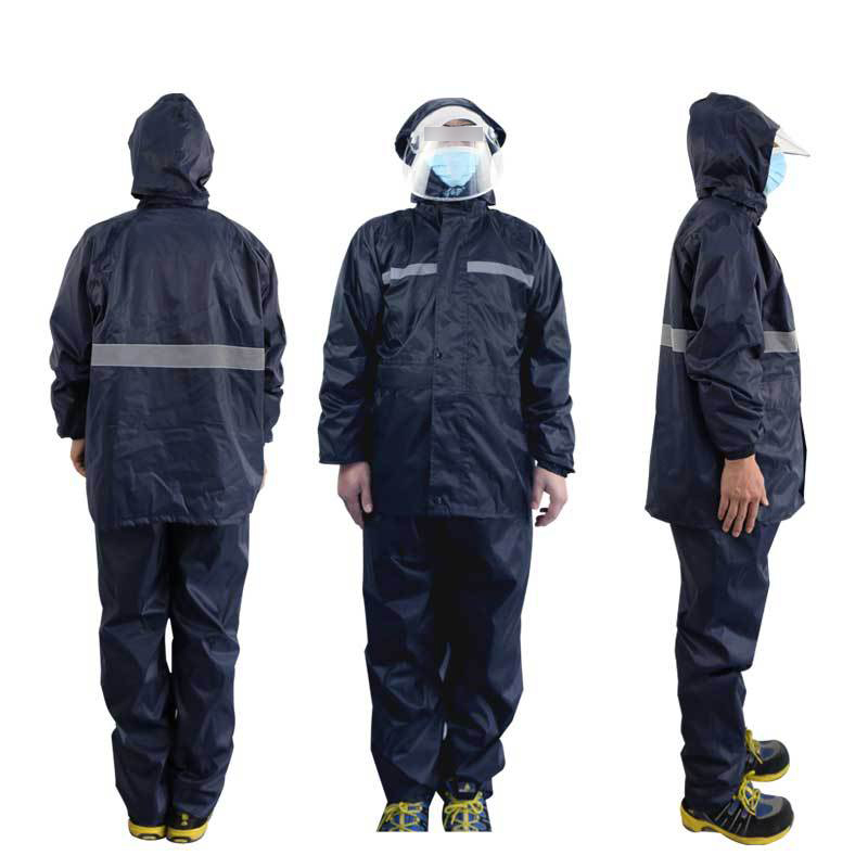 漢盾HD-RAC001帶反光條單層分體雨衣圖片2 漢盾HD-RAC001帶反光條單層分體雨衣圖片2