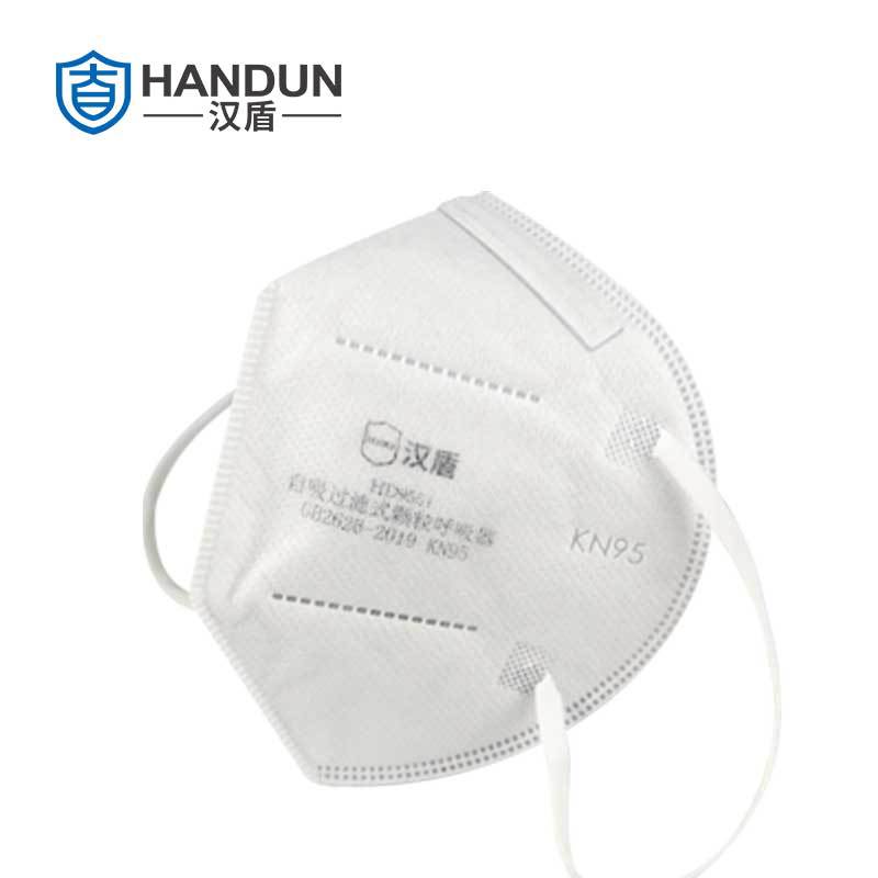 漢盾HD9551 KN95耳帶式折疊防塵口罩圖片2 漢盾HD9551 KN95耳帶式折疊防塵口罩圖片2