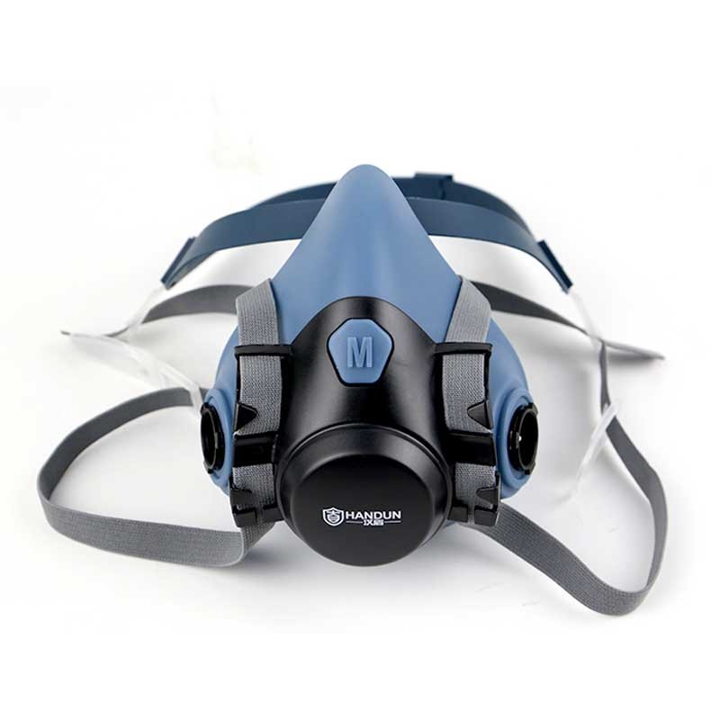 漢盾HD-FB7702硅膠雙濾盒半面罩防毒面具圖片4 漢盾HD-FB7702硅膠雙濾盒半面罩防毒面具圖片4
