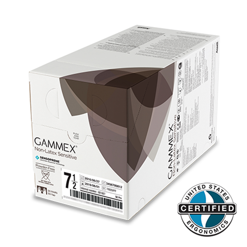 安思爾GAMMEX 340007085氯丁橡膠外科手套圖片1 安思爾GAMMEX 340007085氯丁橡膠外科手套圖片1