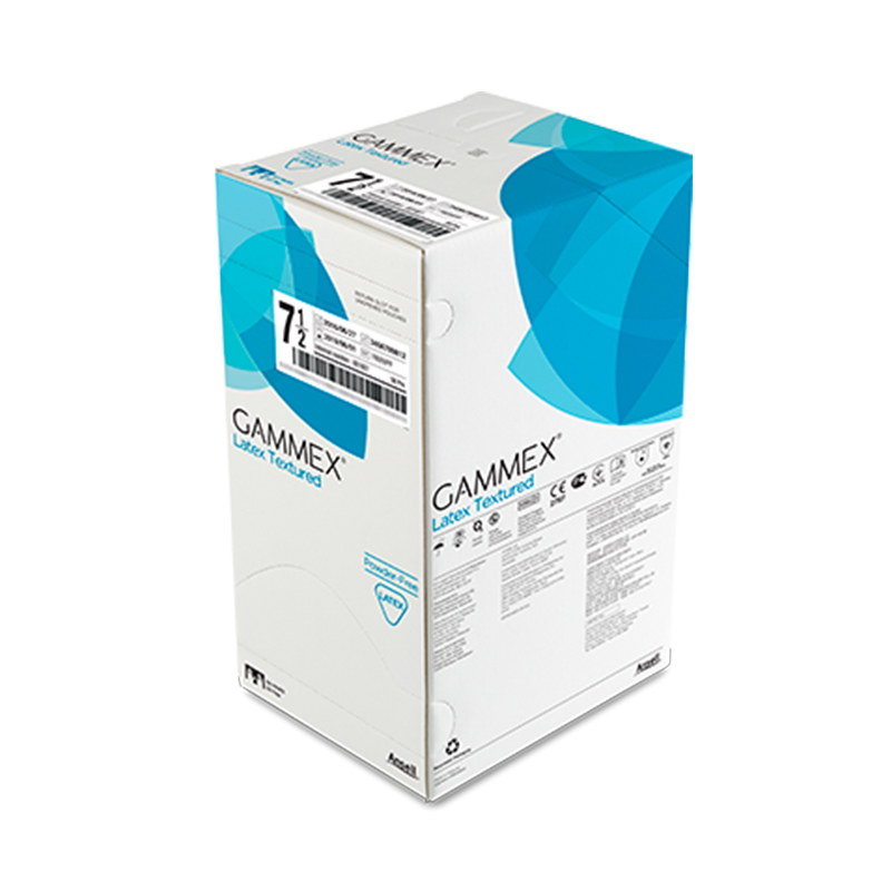 安思爾GAMMEX Latex Textured 331300665無粉乳膠手術手套圖片2