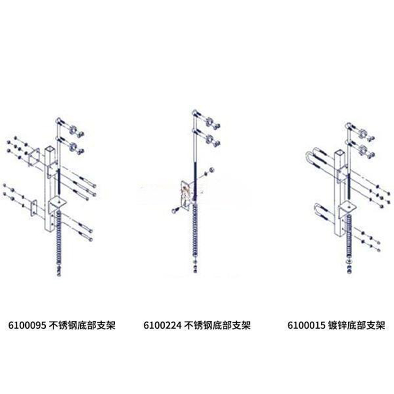 3M 6100015鍍鋅底部支架圖片1