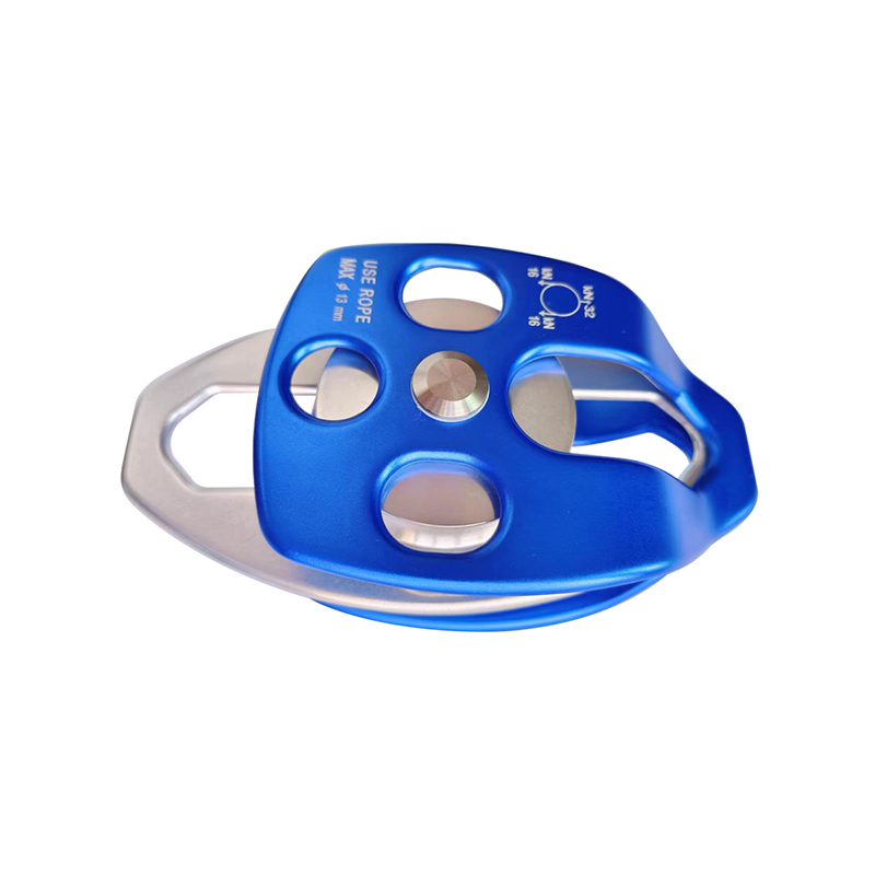 移動側板式雙滑輪救援溜索橫渡活動滑輪圖片1 移動側板式雙滑輪救援溜索橫渡活動滑輪圖片1