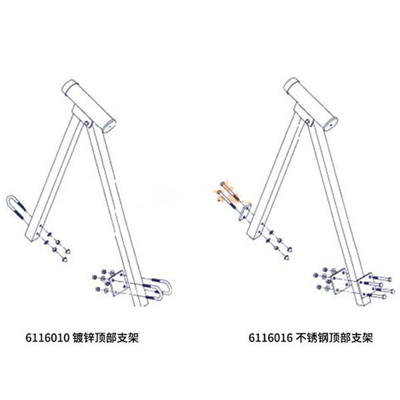 3M 6116010鍍鋅安全系統頂部支架圖片1 3M 6116010鍍鋅安全系統頂部支架圖片1