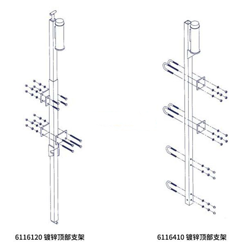 3M 6116120鍍鋅安全系統頂部支架圖片1