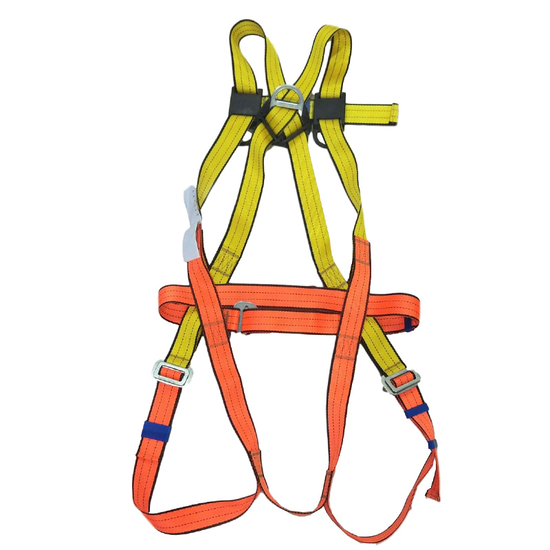 宏建HJQ-01丙綸雙鉤全身式安全帶圖片2