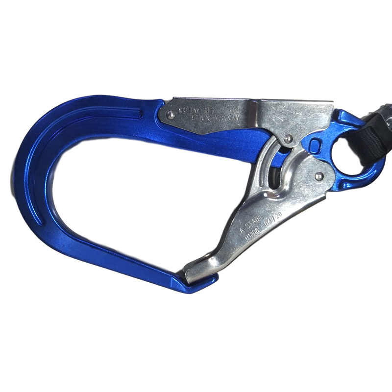 宏建速差式腰帶安全繩帶大鉤圖片5