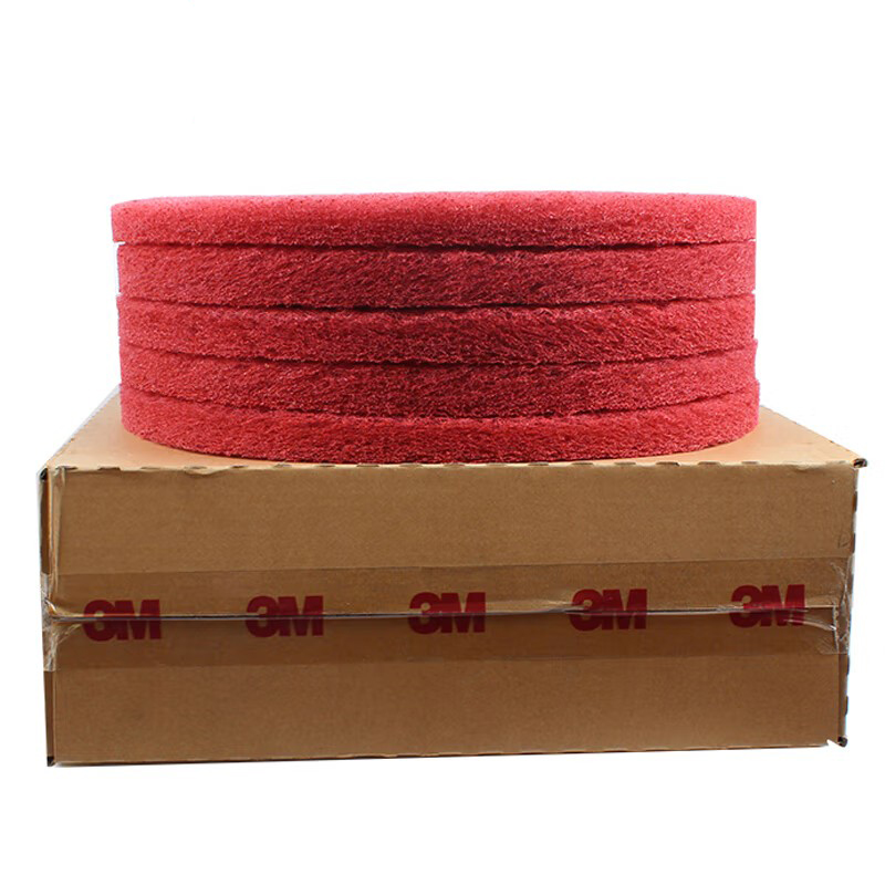 3M 5100紅色海綿清潔墊圖片3 3M 5100紅色海綿清潔墊圖片3