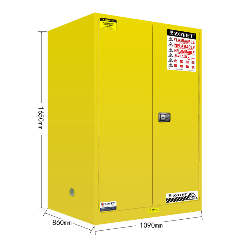 ZOYET眾御ZYC0090易燃液體防火安全柜90Gal/340L圖片3 ZOYET眾御ZYC0090易燃液體防火安全柜90Gal/340L圖片3
