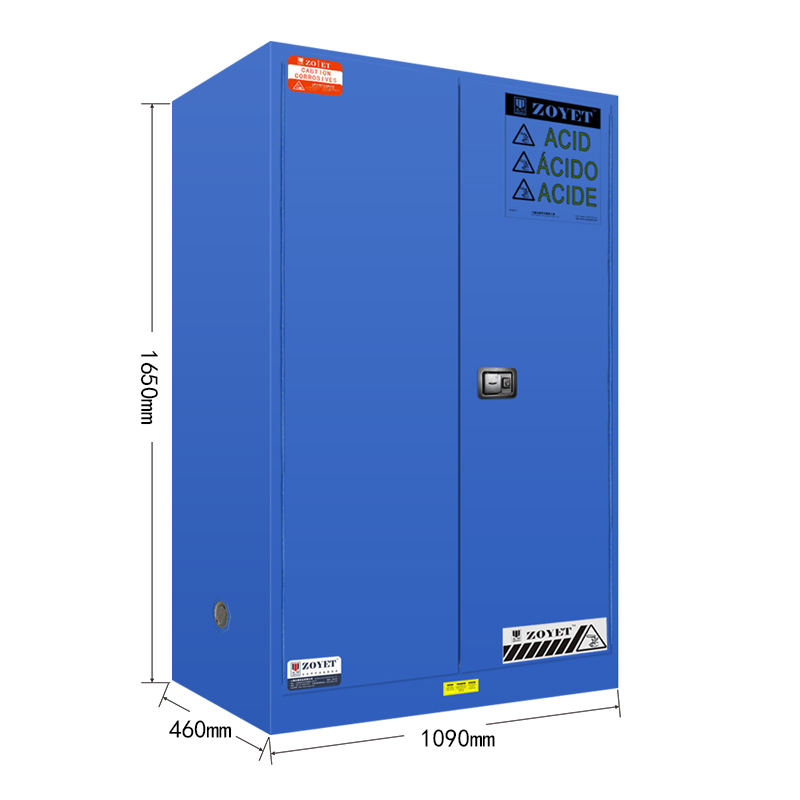 ZOYET眾御ZYC0045B弱腐蝕性液體防火安全柜45Gal/170L圖片5