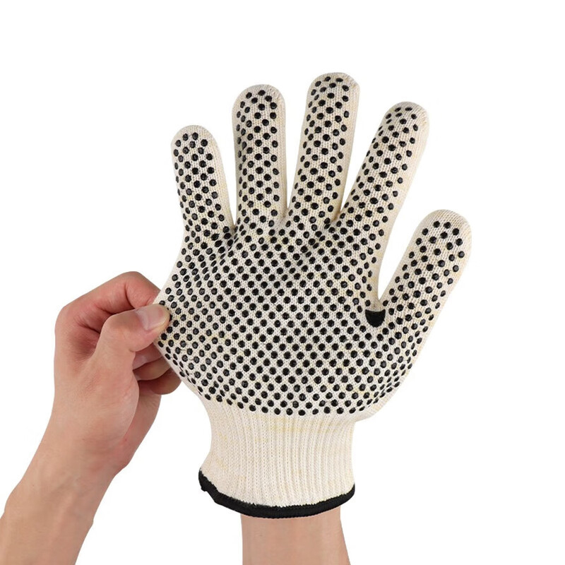 定和DH6210點珠芳綸耐高溫手套500度防滑隔熱手套圖片2