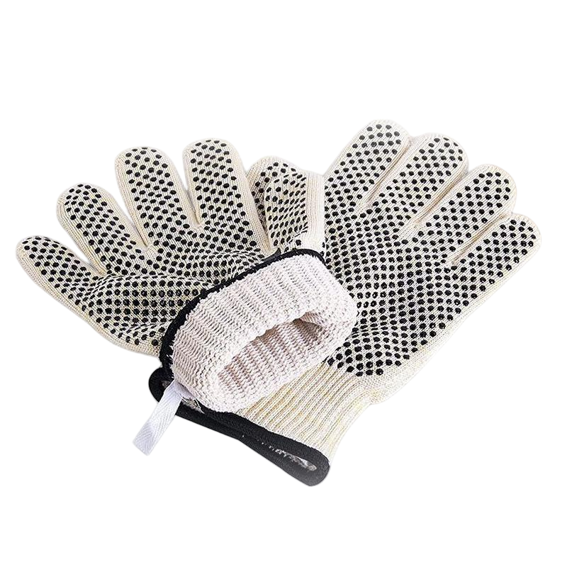 定和DH6210點珠芳綸耐高溫手套500度防滑隔熱手套圖片1