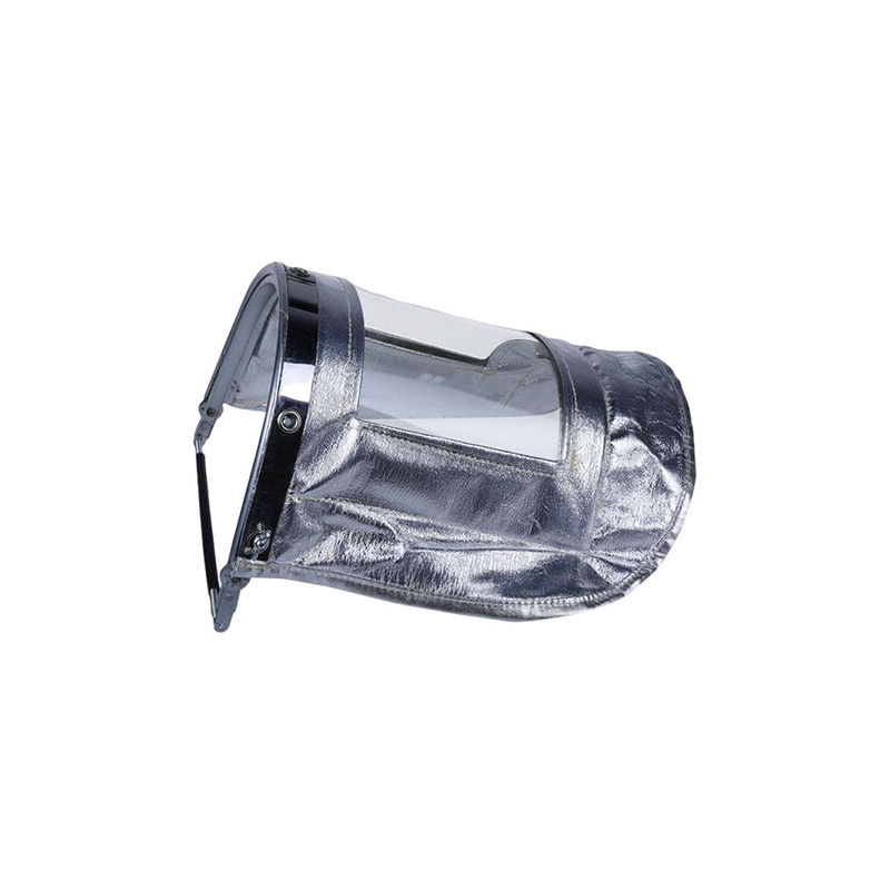 定和DH4053鋁箔耐高溫隔熱面罩配帽式防護(hù)面屏圖片2