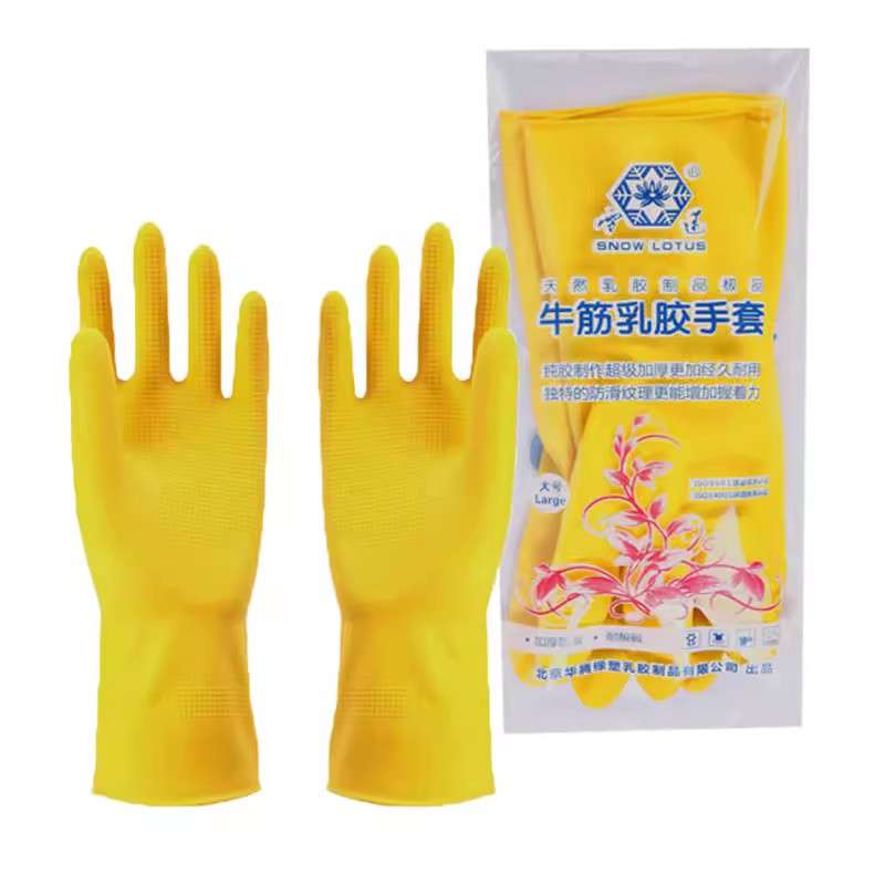 雪蓮10082加厚牛筋乳膠光里手套圖片4 雪蓮10082加厚牛筋乳膠光里手套圖片4