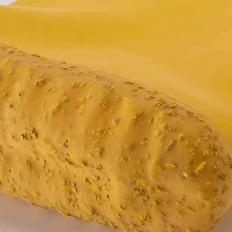 雪蓮T0201Y黃色天然乳膠光里防水套鞋圖片2