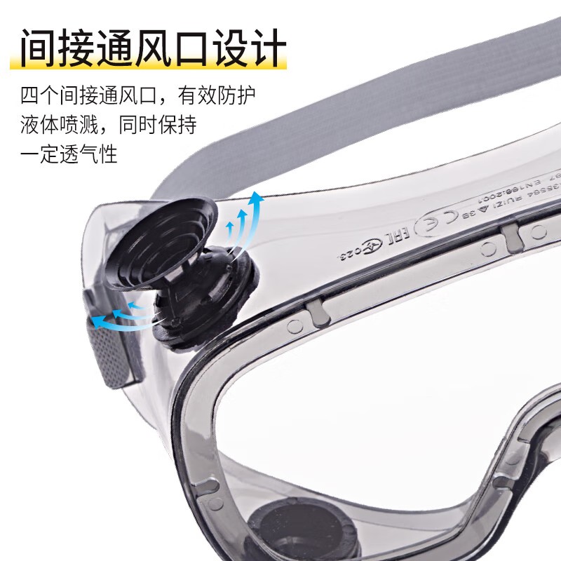 代爾塔101102 RUIZ1 AB經(jīng)濟型防霧防沖擊防化護目鏡圖片4 代爾塔101102 RUIZ1 AB經(jīng)濟型防霧防沖擊防化護目鏡圖片4