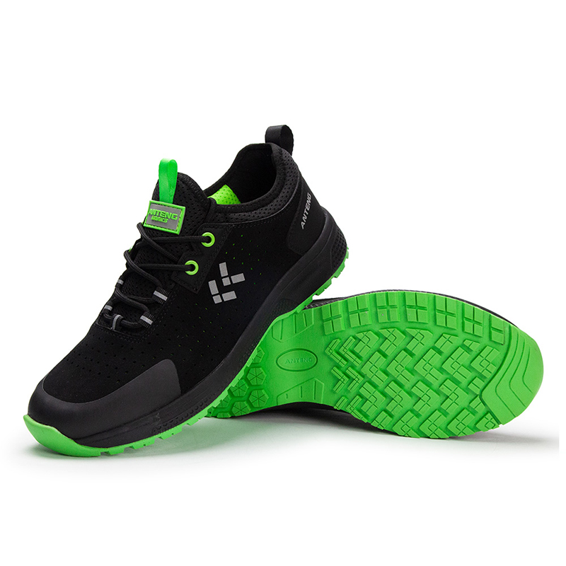 安騰A8809-1超纖皮透氣內里防砸防刺穿防靜電安全鞋圖片2