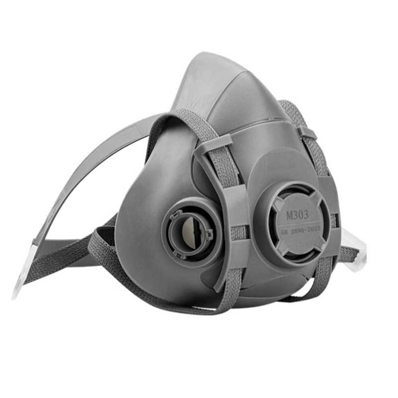 特安護M303雙罐硅膠半面罩圖片1