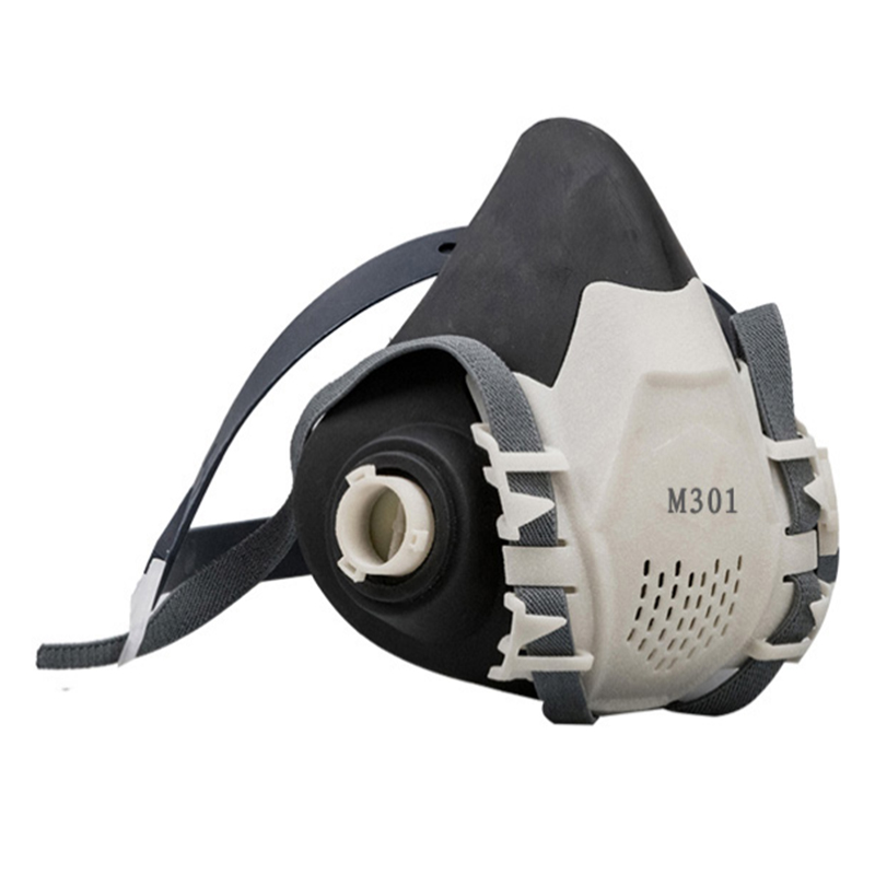 特安護M301防護面具液態硅膠半面罩圖片1