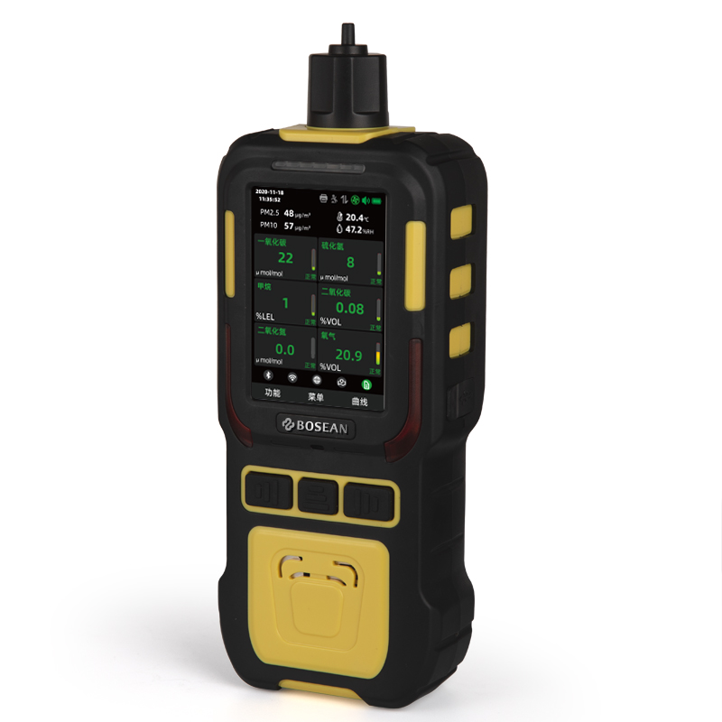 保時安BW-600泵吸式六合一氣體檢測儀圖片1