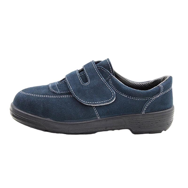 希滿YS-818BV藏青色翻毛牛皮耐磨防滑防砸安全鞋圖片2 希滿YS-818BV藏青色翻毛牛皮耐磨防滑防砸安全鞋圖片2