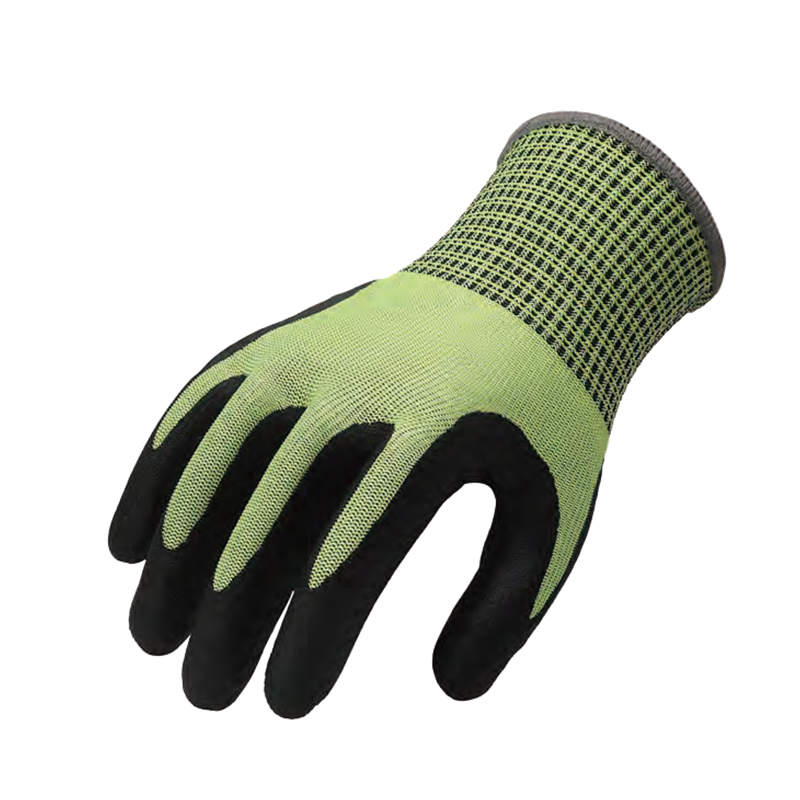 思衛爾3326黑色13針A9級丁腈涂掌可觸屏HPPE防割手套圖片1 思衛爾3326黑色13針A9級丁腈涂掌可觸屏HPPE防割手套圖片1