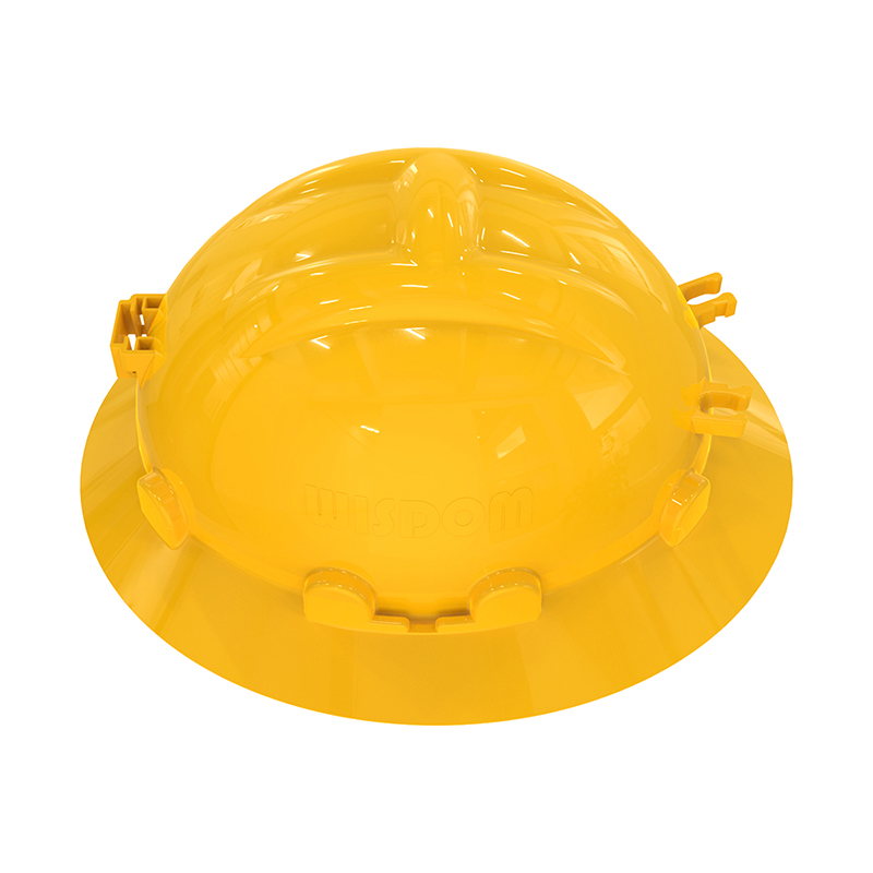 WISDOM威斯頓CKH118前后卡槽款寬邊HDPE安全帽圖片5 WISDOM威斯頓CKH118前后卡槽款寬邊HDPE安全帽圖片5