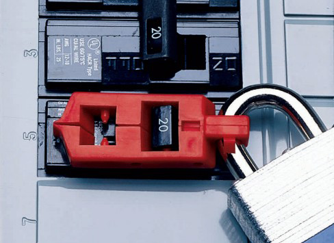 Brady貝迪65387 120V卡扣式斷路器鎖