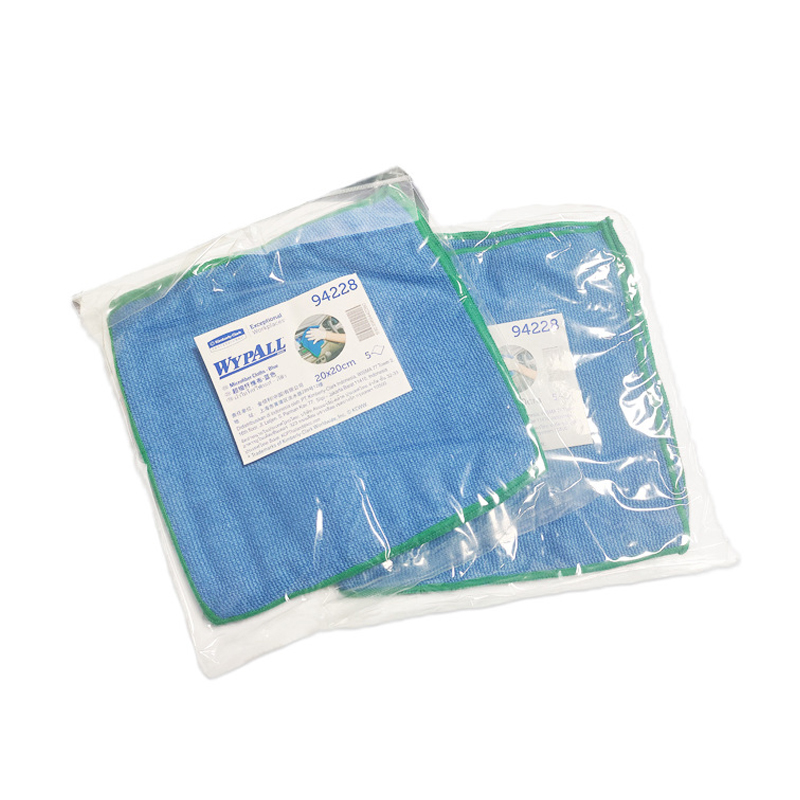 金佰利94228WYPALL勁拭超細纖維藍色擦拭布