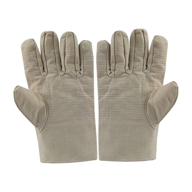 君御7324黃甲24道線帆布手套