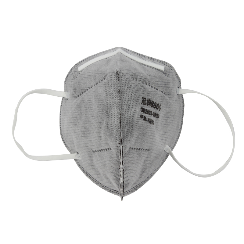 冠樺8860S活性炭耳帶式KN90防塵口罩