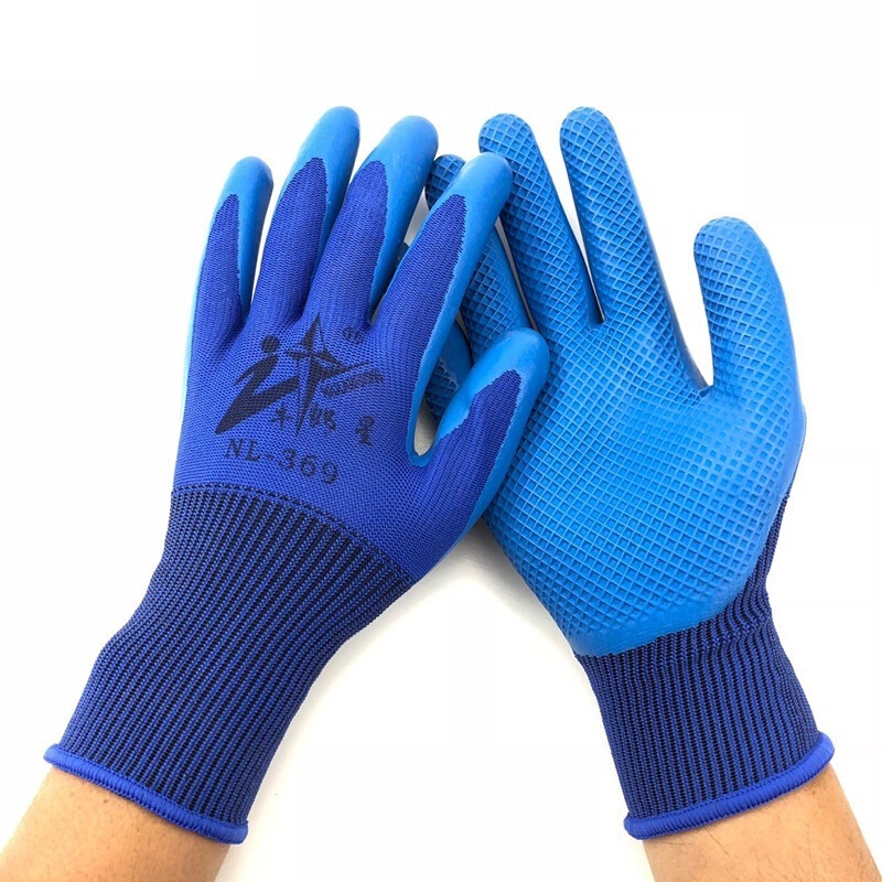 牛郎星NL-369乳膠壓紋手套