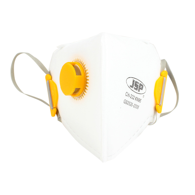 潔適比04-2222CH-222V折疊帶閥防塵口罩