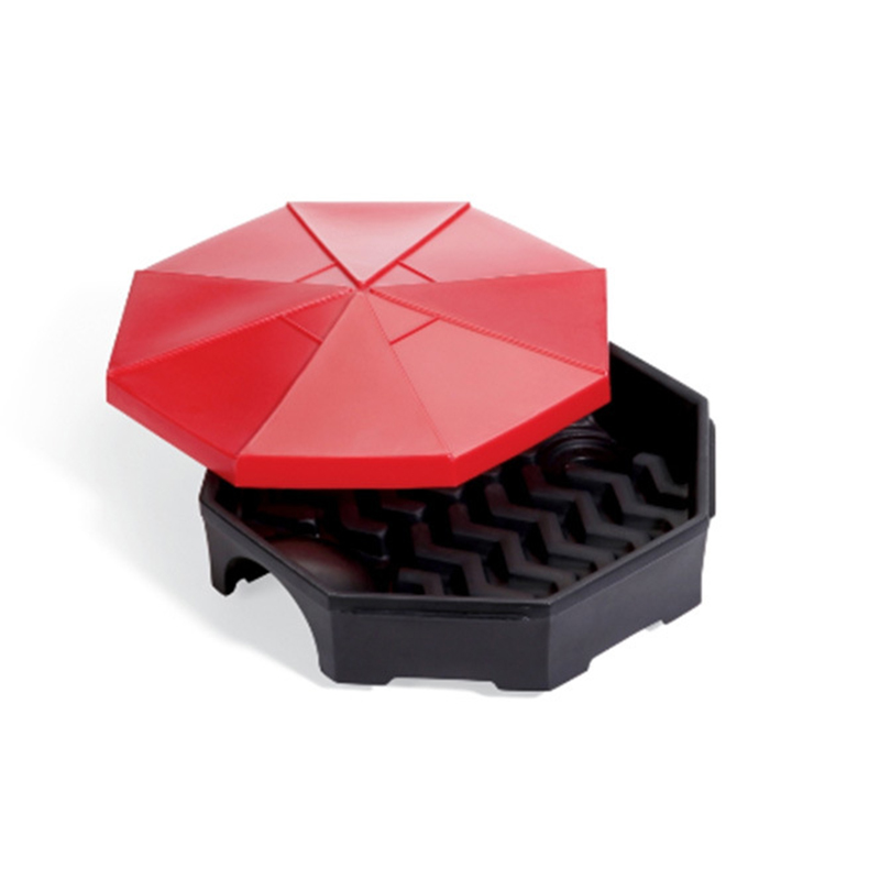 NewPig DRM454-RD-BK PIG聚乙烯圓桶漏斗