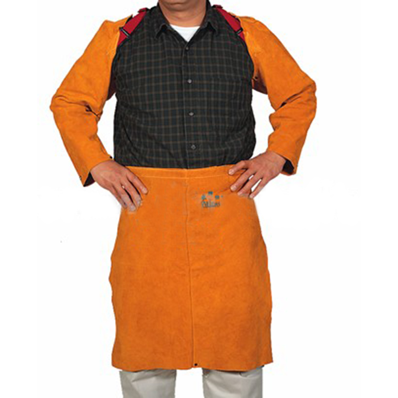 威特仕44-2124皮無護胸防火阻燃圍裙