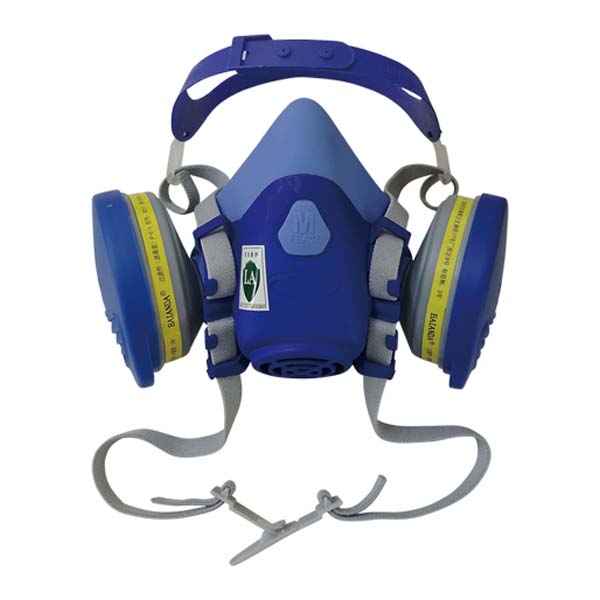 百安達FC33351硅膠雙濾盒過濾式防毒面具