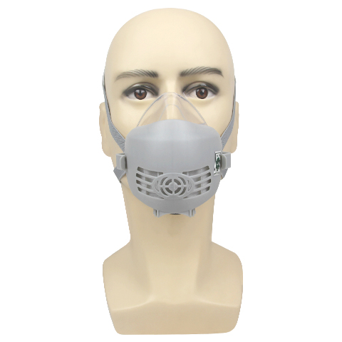 一護306型單濾棉硅膠過濾式防塵面具
