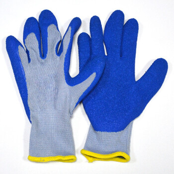 華特TC003乳膠起皺涂層勞保手套