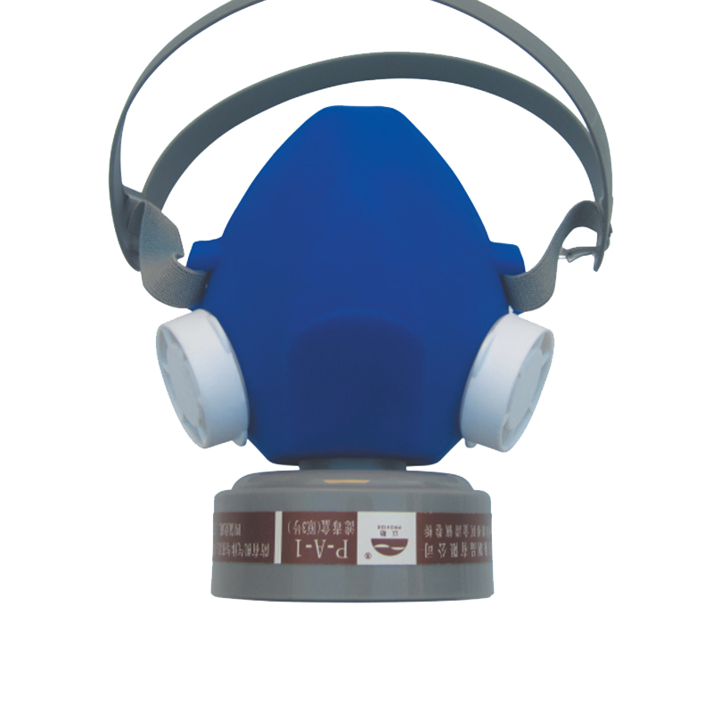 以勒8700A單濾盒半面罩防毒面具