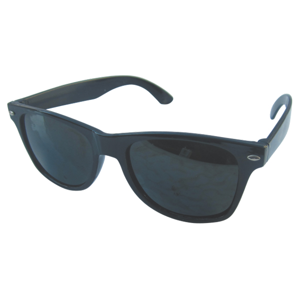 以勒1406D黑架平光防護(hù)眼鏡