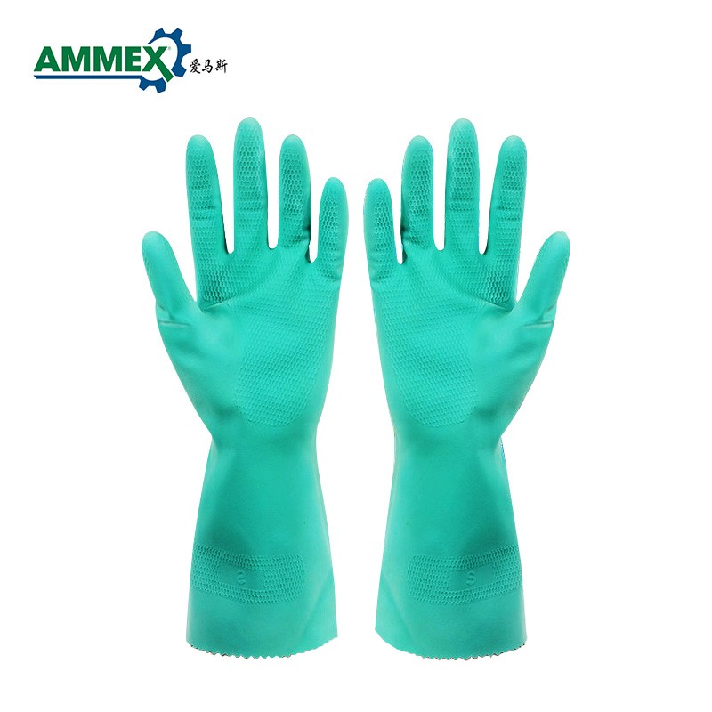 愛馬斯GRNCX40100防水防油防滑丁腈手套