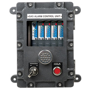 英思科GTC-200A 4通道阻燃型氣體檢測控制器