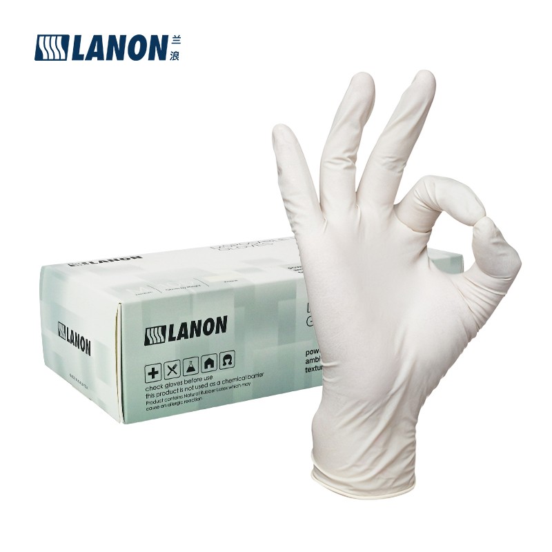 LANON蘭浪LD11食品級一次性乳膠手套