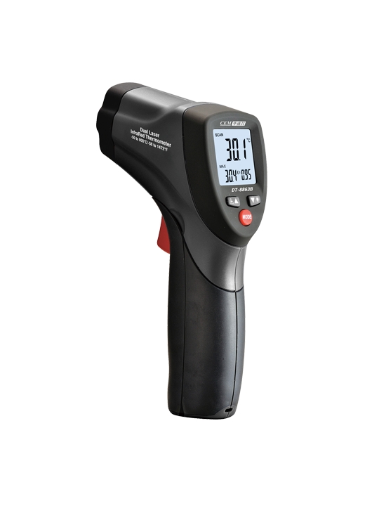 華盛昌DT-8863B專業型雙激光快速型紅外線測溫儀