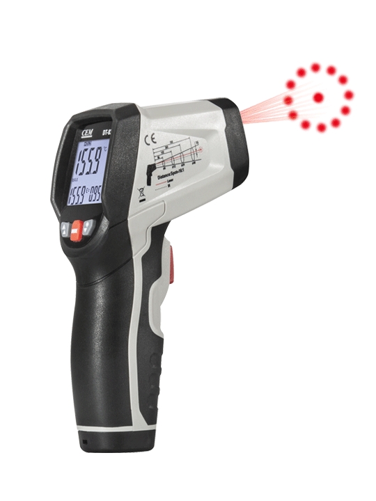 華盛昌DT-836A二合一環(huán)形激光紅外線測溫儀