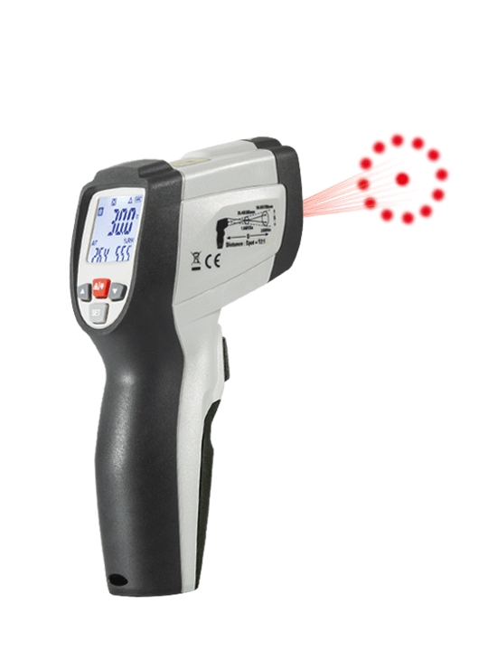 華盛昌DT-8872工業(yè)環(huán)形激光紅外線測(cè)溫儀