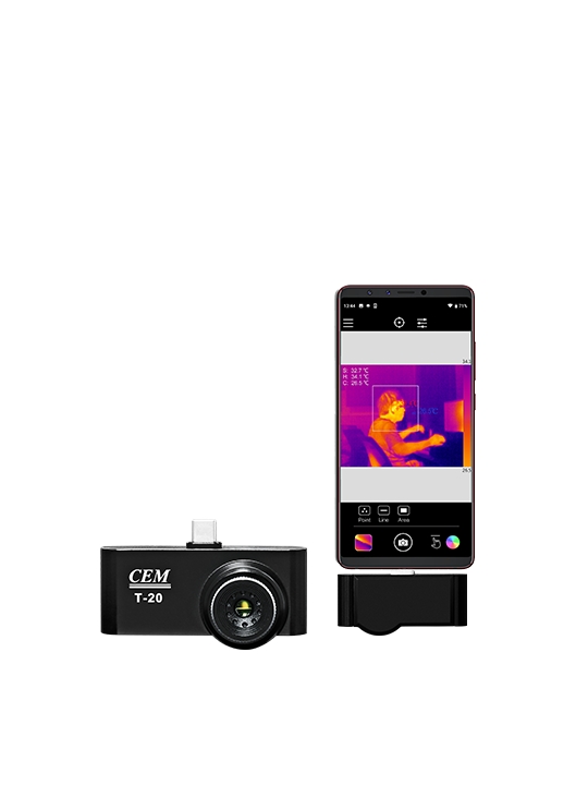 華盛昌T-10智能手機(jī)型紅外熱像儀