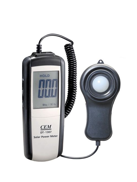 華盛昌DT-1307太陽(yáng)能照度計(jì)