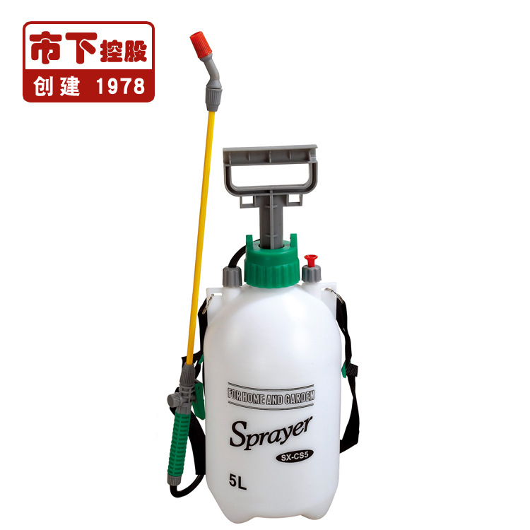 市下SX-CS5 5L手動肩負壓縮式噴霧器